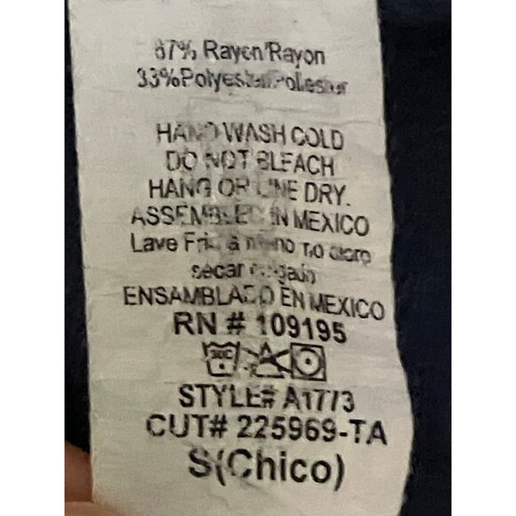 LOVE J Blue Blouse Top T-shirt w Holes Distressed Heels Shoes Pop Art Trendy S - Picture 12 of 13